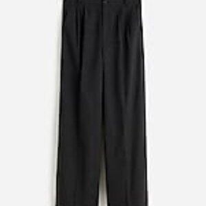 NWT The Harlow Wide-Leg Trouser in Brushed Twill
